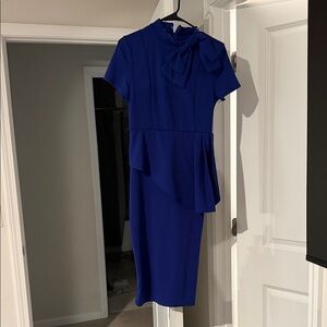 Elegant Blue Women's Dress